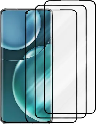 Immagine prodotto di Cadorabo 3x pellicola protettiva per Honor Magic 4 3D in CRYSTAL CLEAR Pellicola protettiva temperata blindata per schermo