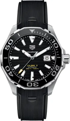 Zdjęcie produktu dla Zegarek męski Tag Heuer Aquaracer, srebrno-czarny, model WAY201A.FT6142