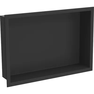 Produktbild von Mexen X-Wall-R Einbauregal mit Flansch 45 x 30 cm, Schwarz - 1970453010