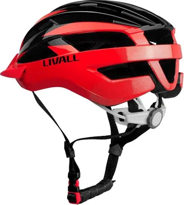 Image de Livall Livall MT1 Neo Red Medium - (Smart) casque de vélo - fonction SOS - LED clignotant - Smart lighting