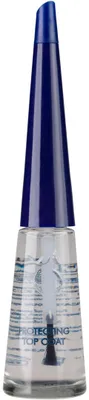 Produktbild von Herome Protecting Top Coat, 10 ml, Transparent, Ausblasschutz, Schnell trocknend, Kräftigend, Frauen, Pinsel, Flasche