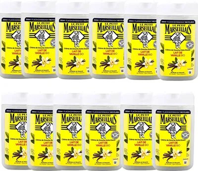 Produktbild von Le Petit Marseillais Lait de Vanille - Duschgel mit Vanillemilch 12x 250 ml