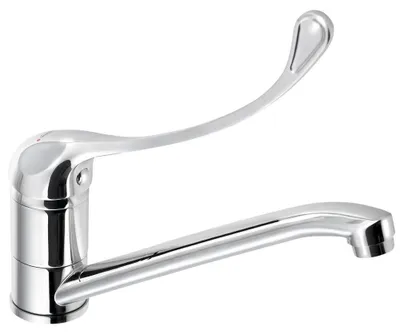 Obrázok produktu pre Kuchynská batéria AQUALINE 35, dlhá páka, chróm