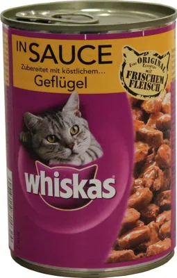Produktbild von Whiskas Dose in Sauce Geflügel 400g