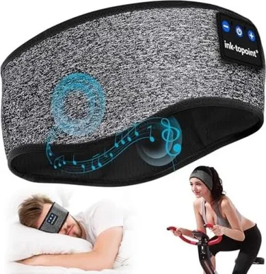Produktbild von Schlaf-Kopfhörer Bluetooth-Stirnband 3-in-1 mit ultradünnen HD-Lautsprechern