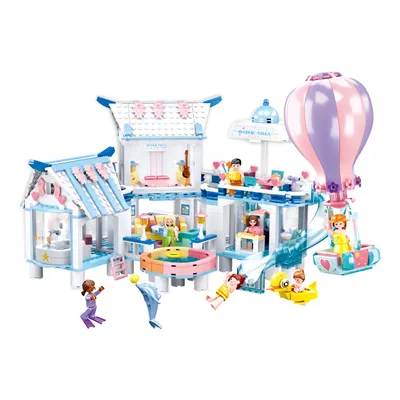 Produktbild von Sluban Girls Dream Sea View Pool 938 Stücke Durchsichtig Durchsichtig One Size