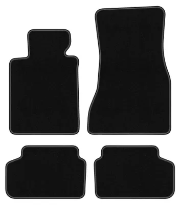 Immagine prodotto di Tappetini in moquette per BMW 5 G30 2017- (berlina) – set 4 pezzi, neri, su misura – Wielganizator BASIC – versione W0723