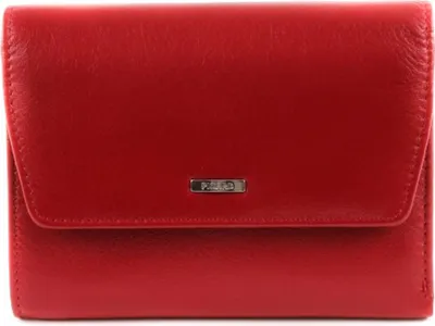 Image de PICARD Cuir porte-monnaie Bingo Flap Wallet Red rouge