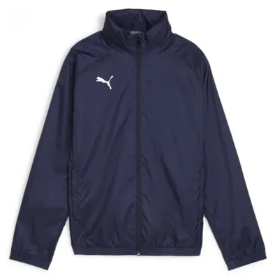 Image de Puma Teamgoal All Weather Jack Enfants - Marine