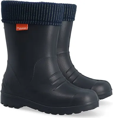 Produktbild von Holínky gumáky gumáčky Demar DINO I černé ULTRALEHKÉ s vyjímatelnou vložkou 36/37