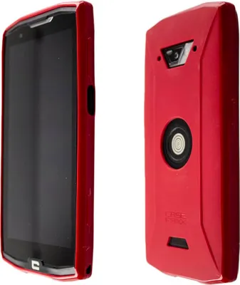 Obrázok produktu pre caseroxx ochranný obal TPU kryt kompatibilný s Crosscall Core-X4, gumená taška na mobilný telefón červená