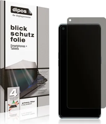Produktbild von Blickschutzfolie für Oppo Reno6 Pro 5G matt Schutzfolie Folie Display Schutz dipos