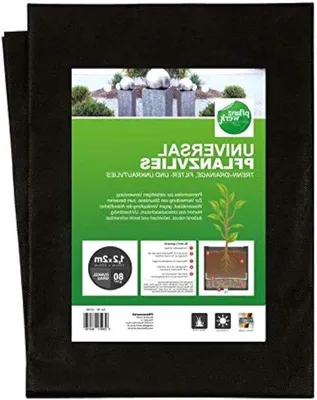 Obrázek produktu pro Plastová protiplevelová fólie s drenážní vložkou – 120 x 200 cm – odolná proti mrazu a UV záření