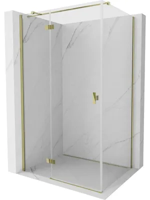 Obrázek produktu pro Mexen Mist-H T sprchový kout otevírací levý 95 x 120 cm, transparentní, zlatý - 8A5T-095-120-50-00-L