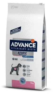 Productafbeelding van Advance Veterinary Diet Hondenvoer voor Gevoelige Huid, Medium/Maxi