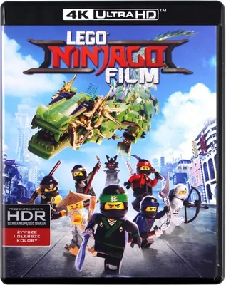 Produktbild von The LEGO Ninjago Movie (Lego Ninjago Film) [BLU-RAY+BLU-RAY 4K]