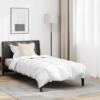 Produktbild von Möbel Bettdecke mit Kissen 2 pcs Weiß 135 x 200 cm Daunen - Bettdecken 3376203