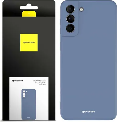 Produktbild von Spacecase Silikonhülle Galaxy S21+ blau