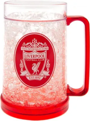 Immagine prodotto di Liverpool FC - Caraffa da freezer TA6791 (Taglia unica) (Trasparente/Rosso)