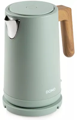 Produktbild von Domo DO9282WK, 1,7 l, 2200 W, Salbei, Wasserstandsanzeige, Drahtlos, Filterung