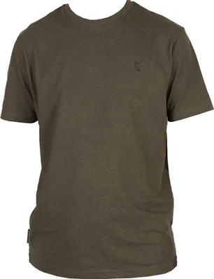 Produktbild von Fox Collection T-Shirt Green & Black - Angelshirt, Größe:XXXL