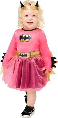 Produktbild von Mini Pink Batgirl Kostüm für Babys und Kleinkinder