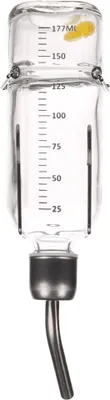 Produktbild von Flamingo Trinkflasche Athina Glas Nager, Fassungsvermögen: 175 ml