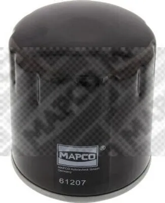 Produktbild von Ölfilter MAPCO 61207 Anschraubfilter für VW Polo Schrägheck (6R1, 6C1) für SEAT Ibiza IV Schrägheck (6J5, 6P1) für AUDI A1 Sportback (8XA, 8XF)