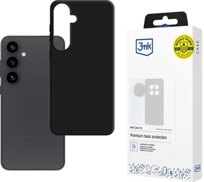 Image de 3mk Housse de protection Matt Case Cover pour Samsung Galaxy S25 noir Backcover