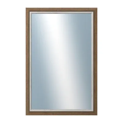 Obrázok produktu pre DANTIK - Zrkadlo v ráme - rozmery s rámom cca 40x60 cm z lišty TAIGA svetlohnedá (3106)