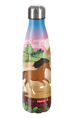 Immagine prodotto di Step by Step bottiglia d' acqua Insulated Stainless Steel Drinking Bottle Wild Horse Ronja multicolore
