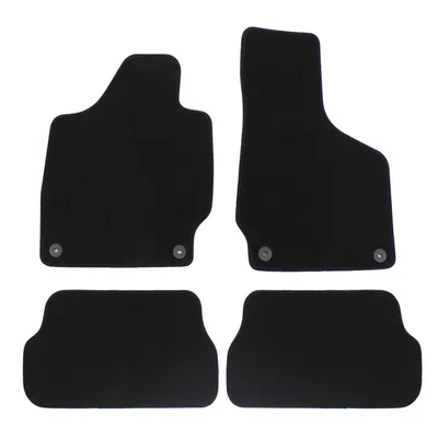 Obrázok produktu pre J&J Automotive | PREMIUM BLACK autokoberce velúrové pre Audi TT 8J 2006-2014 4ks