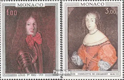 Produktbild von Briefmarken Monaco 1970 Mi 994-995 (kompl.Ausg.) gestempelt Gemälde