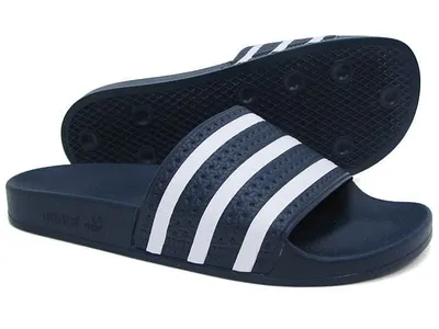 Produktbild von Adidas Originals Adilette Badeschuhe verschiedene Farben, Farbe:blau/weiß, Schuhgröße:EUR 42