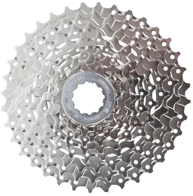 Immagine prodotto di Cassetta a 9 velocità Shimano Alivio CS-HG400, rapporto 11-34T, colore argento