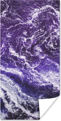 Produktbild von MuchoWow® Poster Mineralien - Muster - Naturstein 60x120 cm - Wandschmuck