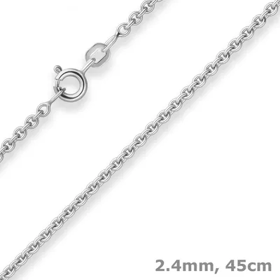 2-4mm-Rund-Ankerkette-aus-925-Silber-45cm