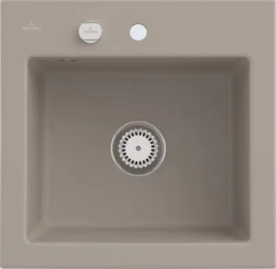 Produktbild von Villeroy & Boch Keramikspüle 331502AM, Subway 50 S Einbauspüle - inkl.