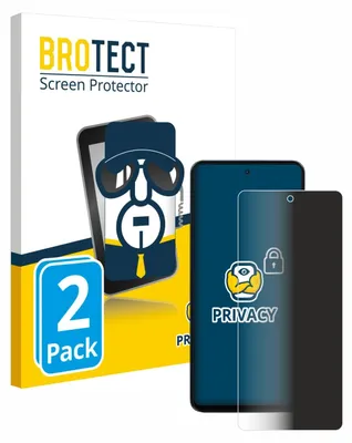 Produktbild von 2x BROTECT Sichtschutzfolie für Blackview Shark 8 Anti-Spy Privacy Sichtschutz Blickschutz Folie Blaulicht-Schutz
