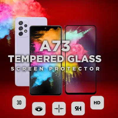 Produktbild von Samsung Galaxy A73 – gehärtetes Glas 9H – 3D-Displayschutz in Superqualität
