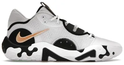 Zdjęcie produktu dla Nike PG 6 w kolorach: biały, czarny, pomarańczowy, jasnoszary - rozmiar EU 41