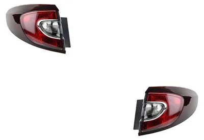 Produktbild von Johns, Heck Leuchte Rückleuchte passend für Renault Megane III 11/08-12/13 außen Set LR 265550010R 265500010R