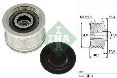 Immagine prodotto di Puleggia Alternatore Citroen 1,2Thp/1,5Bluehdi/2,0Bluehdi