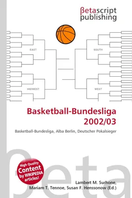 Produktbild von Basketball-Bundesliga 2002/03
