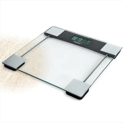 Produktbild von KORONA Personenwaage SVENJA 74551 180 kg Sicherheitsglas Digital Glaswaage NEU