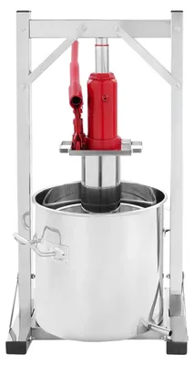Produktbild von Obstweinpresse, Hydraulikjack, 12L Kapazität, Silber