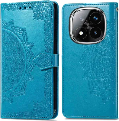 Produktbild von imoshion Mandala Klapphülle Xiaomi Redmi Note 14 Pro Plus (5G) - Türkis