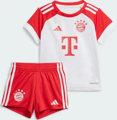 Produktbild von Adidas Fcb H Baby White/Red White/Red 80
