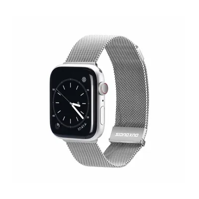 Obrázok produktu pre Magnetický remienok Dux Ducis kompatibilný s puzdrom Watch 7 / SE 41/40/38 mm strieborný