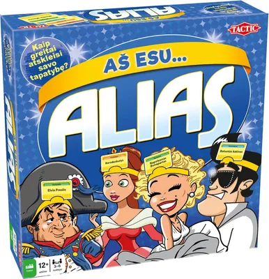 Produktbild von Taktik-Brettspiel Alias I Am (auf Litauisch)